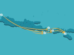Badai Cempaka Perlahan Menjauhi Jawa