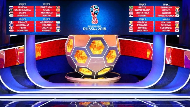 Menakar Grup Terberat Piala Dunia 2018