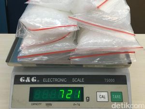 Seberangi Selat Malaka, Dua Pria Ini Selundupkan 7 Kg Sabu