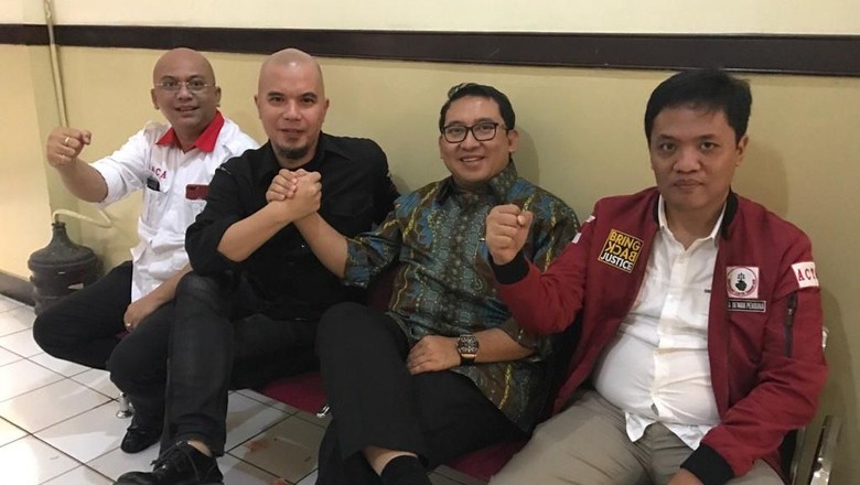 Ahmad Dhani dan Fadli Zon Setuju 212 Dianggap Aksi Politik