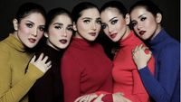 Intip Pemotretan ala Geng Ashanty