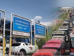 Jasa Marga Terapkan Contraflow Mulai Km 33+600 di  Tol Cikampek