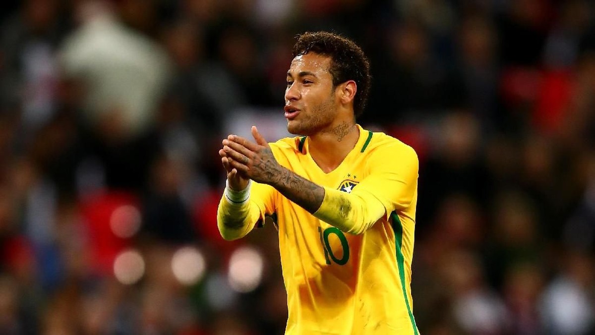 Pemain Brasil, Neymar (Foto: Clive Rose/Getty Images)