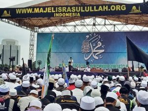 Foto: Maulid Nabi di Monas yang Dihadiri Anies dan Jenderal Gatot