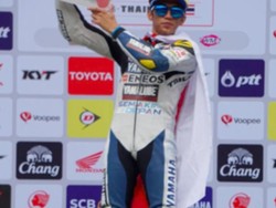 Wahyu Aji Naik Podium Juara UB150 di ARRC 2017