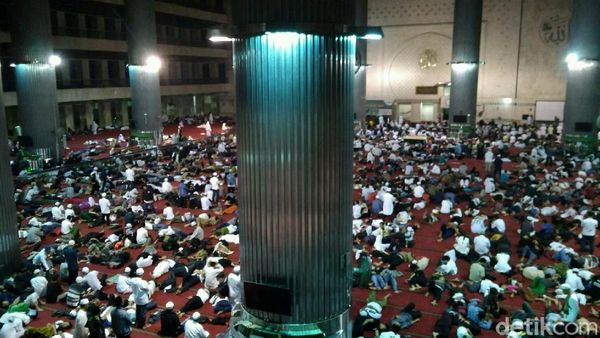Begini Suasana di Masjid Istiqlal Jelang Reuni 212