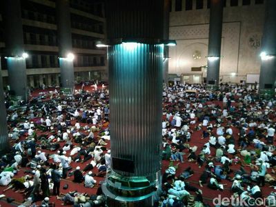 Begini Suasana di Masjid Istiqlal Jelang Reuni 212