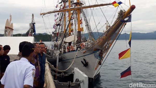 Ini Dia Kapal Dewa Ruci yang Sudah Berlayar Sejak Era Soekarno