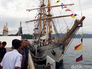 Ini Dia Kapal Dewa Ruci yang Sudah Berlayar Sejak Era Soekarno