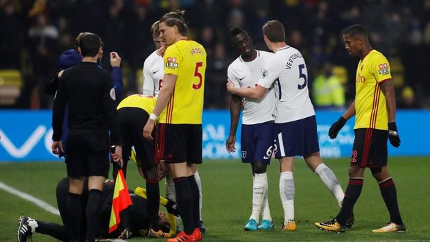 Sepuluh Pemain Spurs Berimbang dengan Watford