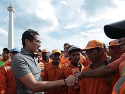 Sandi Mengaku Disindir soal PPSU dan UPK Monas yang Sering Lembur