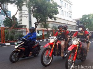 Kapolrestabes Surabaya Kombes Rudi Pimpin Patroli Tim Anti Bandit