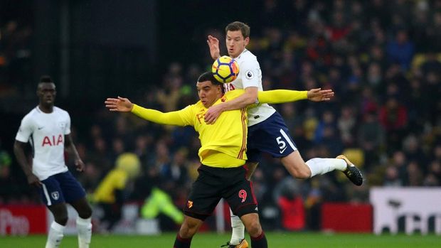 Sepuluh Pemain Spurs Berimbang dengan Watford