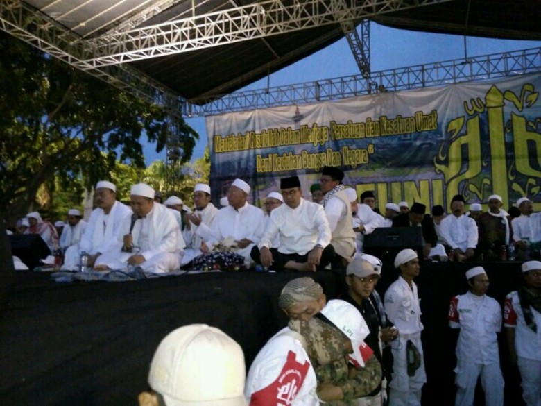 Anies Baswedan Hadiri Reuni 212 di Monas