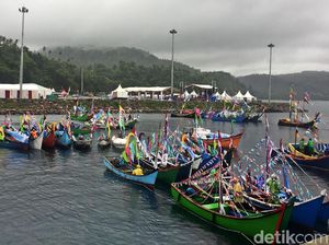 Hujan Deras Tak Pudarkan Pesona Sail Sabang 2017
