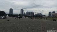 Foto: Usai Reuni 212, Lapangan Monas Bersih