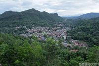 Panorama Kota Sawahlunto (Randy/detikTravel) 