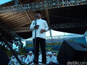 Pesan Anies di Pidato Reuni 212: Pastikan Acara Ini Damai