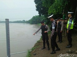 Polres Bojonegoro Siaga Banjir Luapan Bengawan Solo