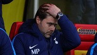 Mauricio Pochettino. Tottenham Hotspur kabarnya memakai jasa Pochettino untuk meracik tim dengan gaji sebesar 5,5 juta pound sterling (Rp 103 miliar) per musim, belum termasuk bonus. (Foto: Richard Heathcote/Getty Images)