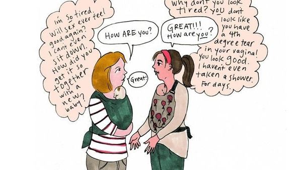 Ketika Depresi Postpartum Ibu-ibu Digambarkan dalam Komik