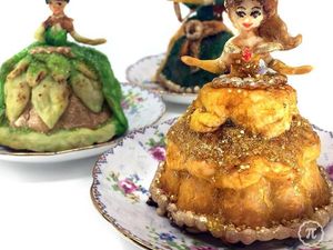 Cantiknya Pie Berbentuk Putri Disney, Bikin Tak Tega Menyantapnya