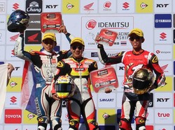 Gerry Salim Naik Podium di Balapan Terakhir ARRC 2017