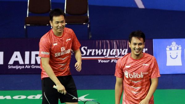Dua Kata Untuk Hendra/Ahsan Usai Juara Kejurnas di Bangka Belitung
