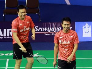 Dua Kata Untuk Hendra/Ahsan Usai Juara Kejurnas di Bangka Belitung