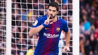 Luis Suarez berada di nomor 14 daftar pesepakbola terkaya. Kekayaan bersihnya dilaporkan berjumlah 31 juta pound sterling atau sekitar Rp 562 miliar. (Foto: Alex Caparros/Getty Images)