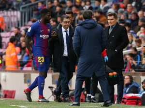 Cedera Hamstring, Umtiti Absen Dua Bulan Cedera Hamstring, Umtiti Absen Dua Bulan