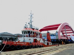 Rangka Jembatan Holtekamp Tiba di Jayapura