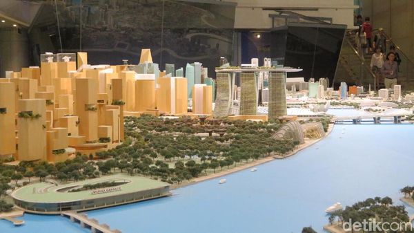 Potret Kemajuan Singapura dari Deretan Gedung Pencakar Langit