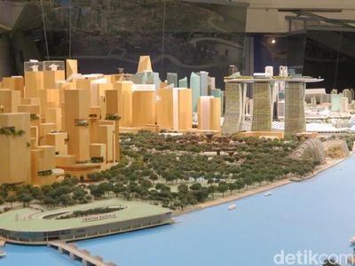 Potret Kemajuan Singapura dari Deretan Gedung Pencakar Langit