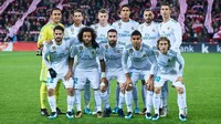 Madrid tampil nyaris full team ketika menyambangi San Mames, Minggu (3/12/2017) dinihari WIB. Satu-satunya bintang yang absen adalah Gareth Bale karena cedera. Foto: Juan Manuel Serrano Arce/Getty Images