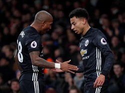 Babak I Selesai, MU Sementara Unggul 2-0 atas Arsenal