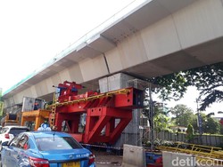 Belum Bisa Dipakai Asian Games 2018, LRT Jakarta Baru Kelar 46%