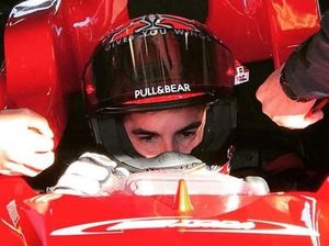 Saat Marc Marquez dan Dani Pedrosa Jajal Mobil Formula 3