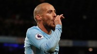 David Silva, salah satu pemain City paling konsisten selama nyaris satu dekade terakhir. Gelandang Spanyol itu sudah mencetak enam gol untuk timnya di semua kompetisi musim ini, termasuk tiga gol dan dua assist dalam sembilan laganya di Liga Primer. (Foto: Russell Cheyne/Reuters)