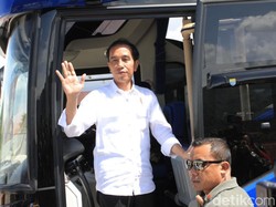 Jokowi Jajal Tol dari Surabaya hingga Semarang Naik DAMRI