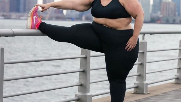 Foto: Wanita Gemuk Ini Buktikan Bugar Bukan Hanya Milik si Kurus