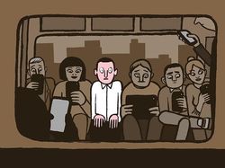 Ilustrasi Menggelitik Ponsel Jadi Candu Manusia