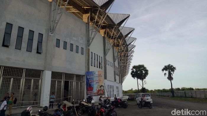Stadion Barombong, Makassar (Ibnu Munsir/detikSport) Stadion Barombong, Makassar (Ibnu Munsir/detikSport)