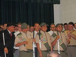 Hebat! Kembar Tiga Tunanetra Ini Raih Pangkat Tertinggi di Kepanduan