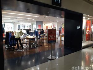 Gerai GAP Grand Indonesia Tutup Februari 2018