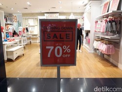 Mau Tutup Gerai, GAP di Grand Indonesia Diskon Hingga 70%