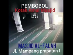 Kodam Jaya Cari Pria Berbaju Loreng yang Bobol Kotak Amal Masjid