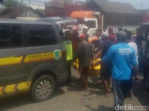 Pria Tanpa Identitas Ini Hancur Ditabrak KA Mutiara Timur