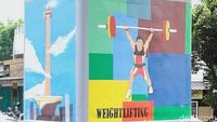 Warna-warni Mural Gagasan Anies di JLNT Casablanca