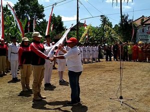 72 Peserta Meriahkan Kirab Pemuda Nusantara 2017 di Blitar